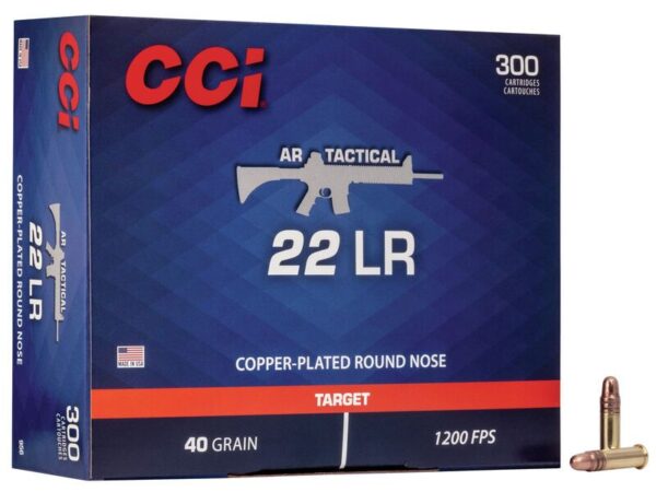 CCI AR Tactical 22LR 40GR 300Rd Box