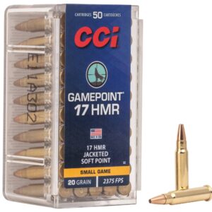 CCI Gamepoint 17HMR 20Gr JSP 50Rd