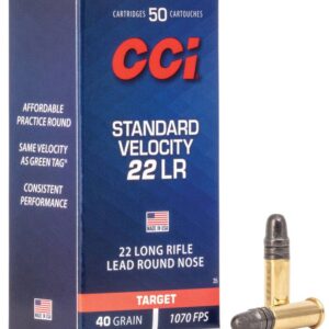 CCI Standard Velocity 22LR 40GR 50Rd Box 0035