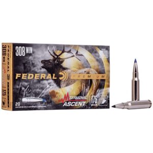 FEDERAL 308WIN 175GR TERM ASCE