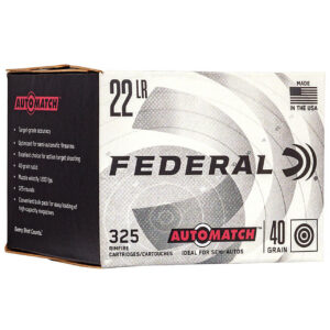 Federal Champion Training 22LR 40GR LRN 325Rd AM22