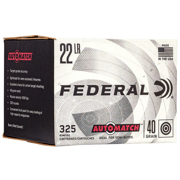 Federal Champion Training 22LR 40GR LRN 325Rd AM22