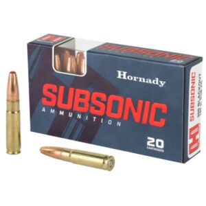 Hornady Subsonic 300Blk 190GR SUB-X FTX 20Rd 80877