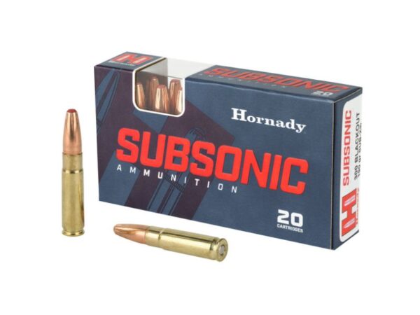 Hornady Subsonic 300Blk 190GR SUB-X FTX 20Rd 80877