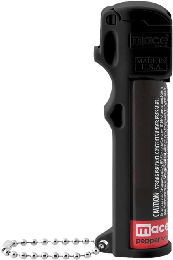 Mace Pocket Size Pepper Spray W/Keychain Black
