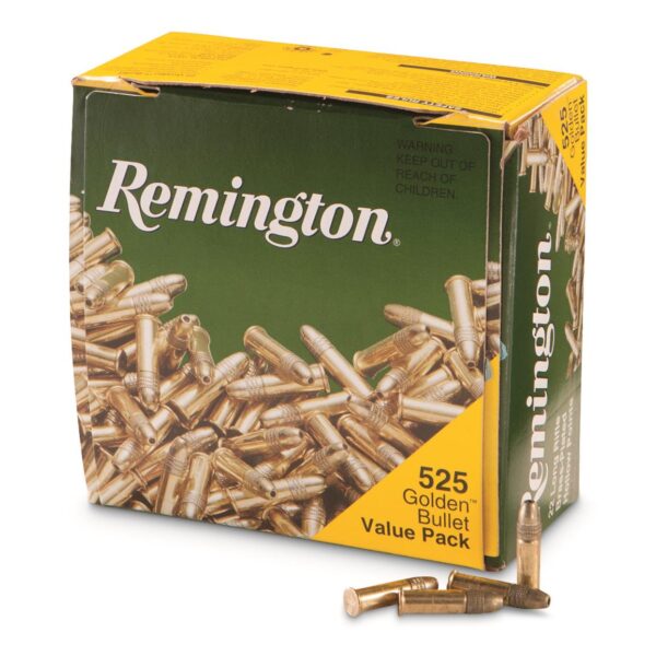 Remington Golden Bullet 22LR 36GR HP 525Rd 1622C