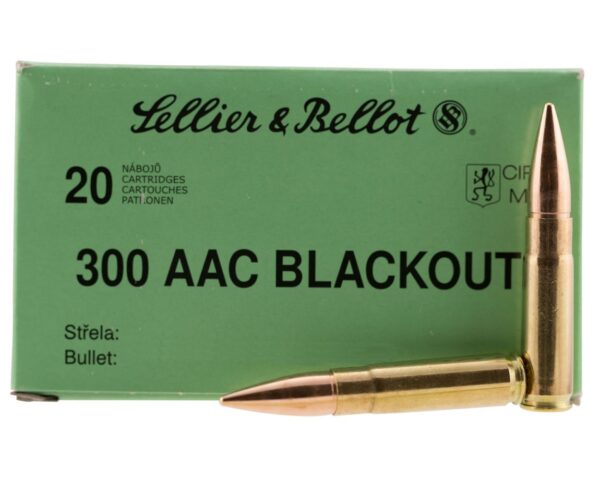 S&B 300Blk Subsonic 200gr 20Rd Box