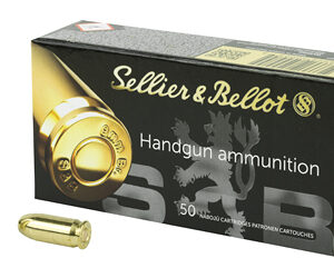 Sellier & Bellot 380ACP 92 Grain FMJ 50Rd Box