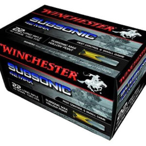 Winchester Subsonic 22LR 42 Grain 50 Round Box