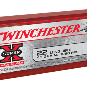 Winchester Super X 22LR 40 Grain 100 Round Box
