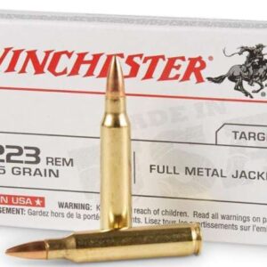 Winchester USA 223 Remington 55GR FMJ 20Rd Box