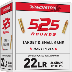Winchester USA 22LR 36 Grain PHP 525Rd Box 22LR525HP