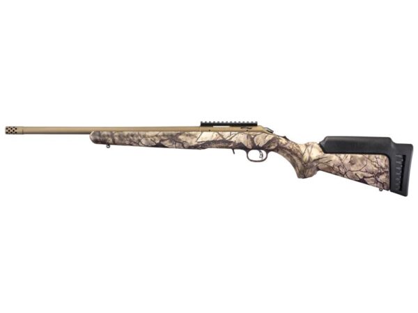 Ruger American Rimfire Bolt 17HMR 18" Threaded Camo 9+1